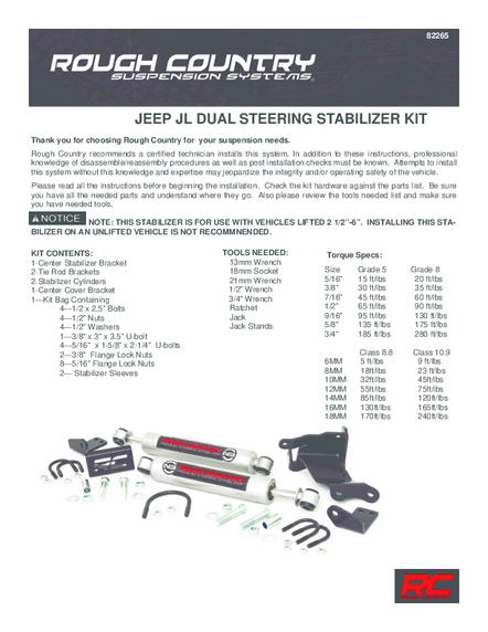 Installation Manual